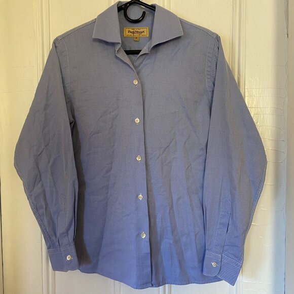 Paul Stuart Tops - Paul Stuart Oxford - Blue and White stripes